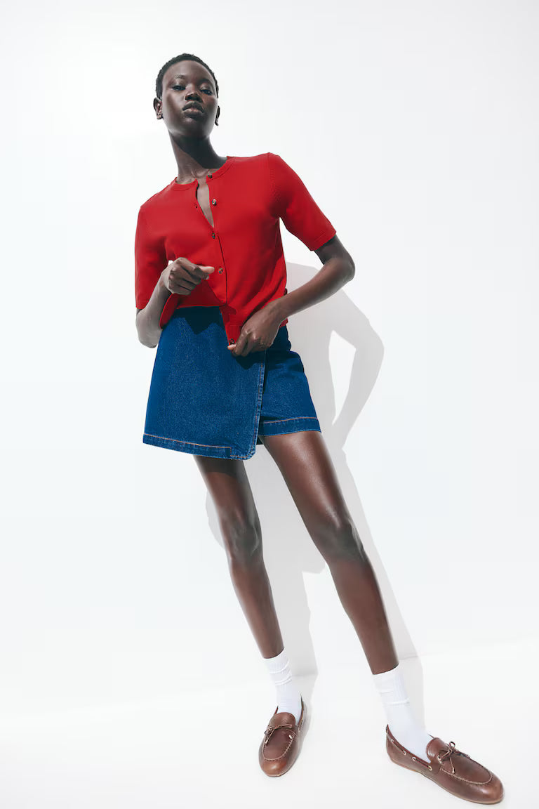 H&M Short-Sleeved Cardigan
