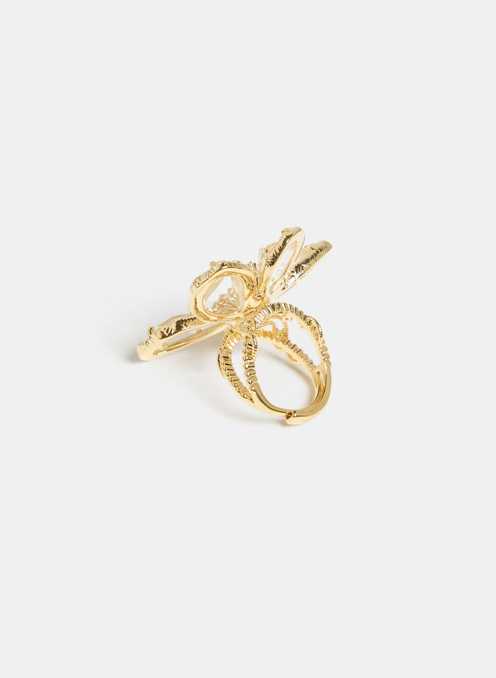 Laura Flower Stone Ring