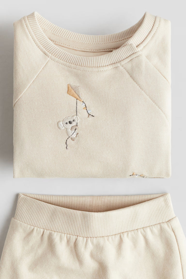 H&M 2-piece Cotton Sweatsuit