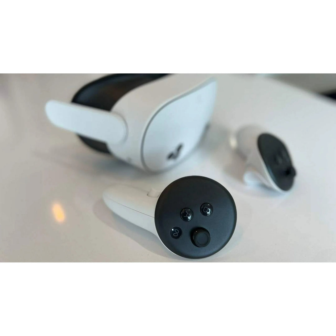 Oculus 2024 New Meta Quest 3S All-In-One VR Headset 128GB Virtual Reality with Advanced Touch Plus Controllers, 1832x1920 up to 120 Hz Refresh Rate LCD, Enhanced Graphics, Mytrix Carrying Case