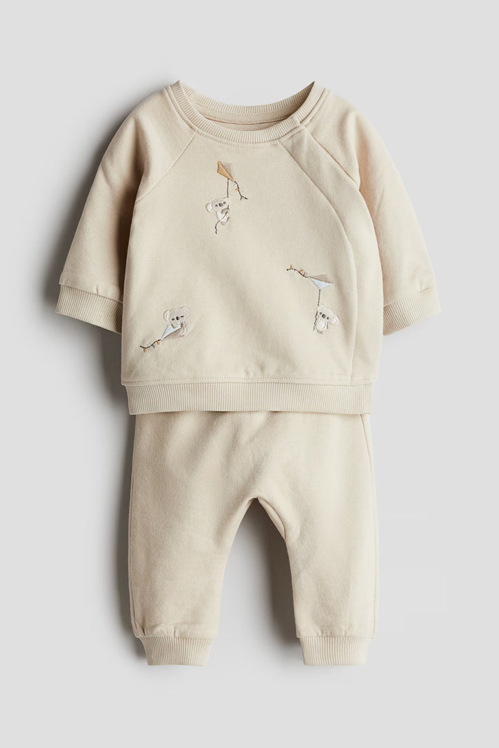 H&M 2-piece Cotton Sweatsuit
