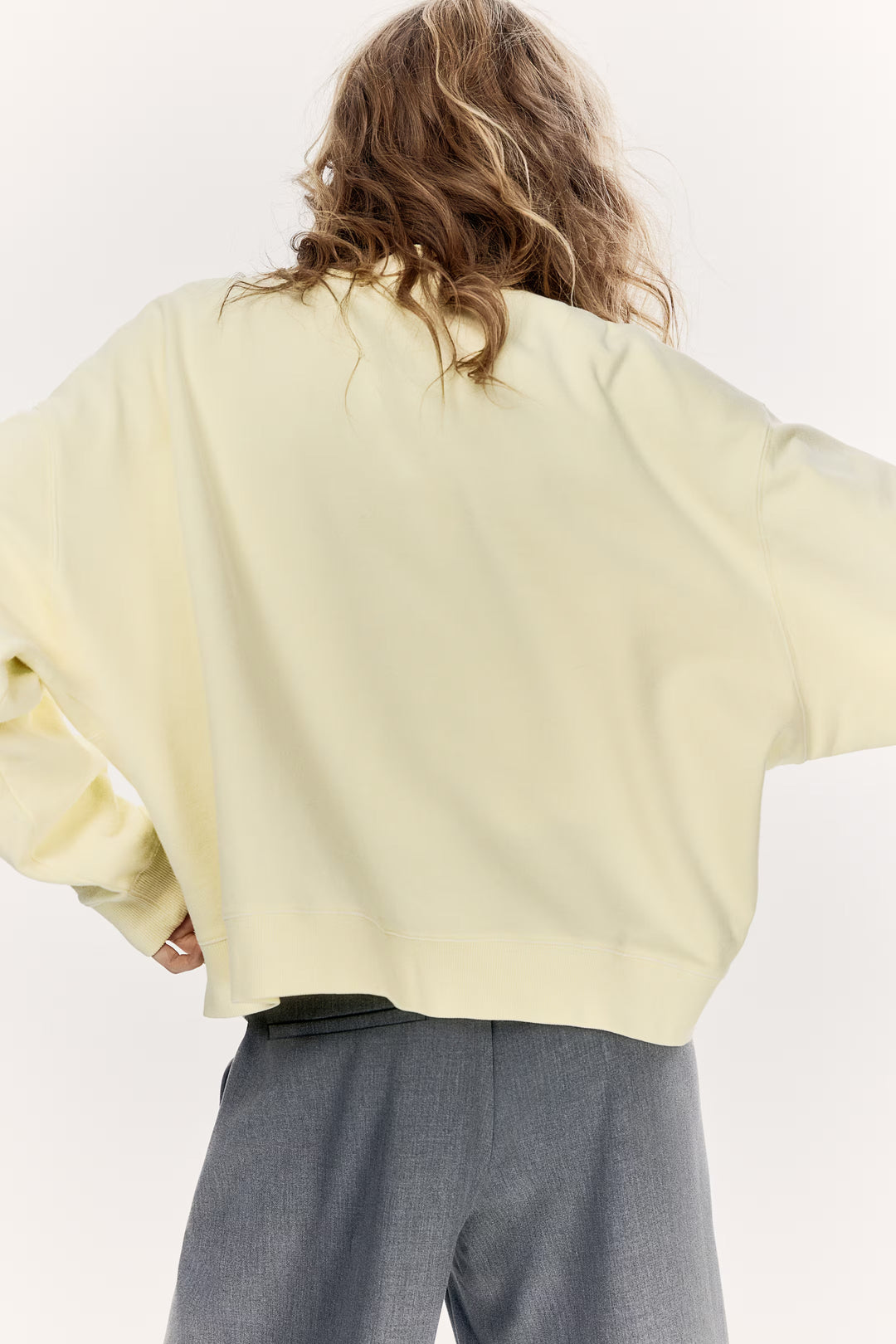 H&M Sweatshirt with Text Motif