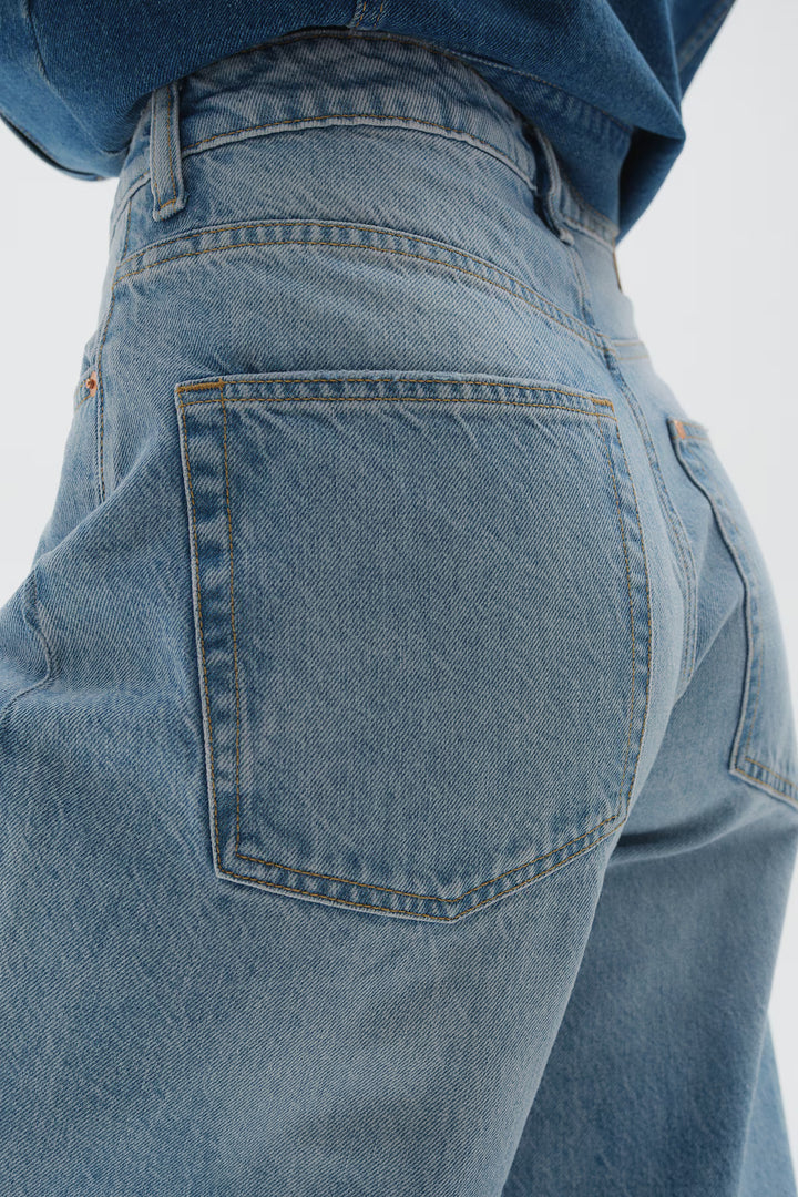 H&M Curvy Fit Baggy High Jeans