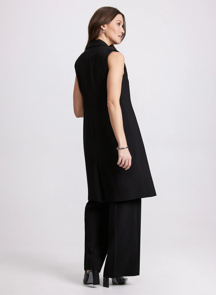 LAURA Long Buttoned Vest