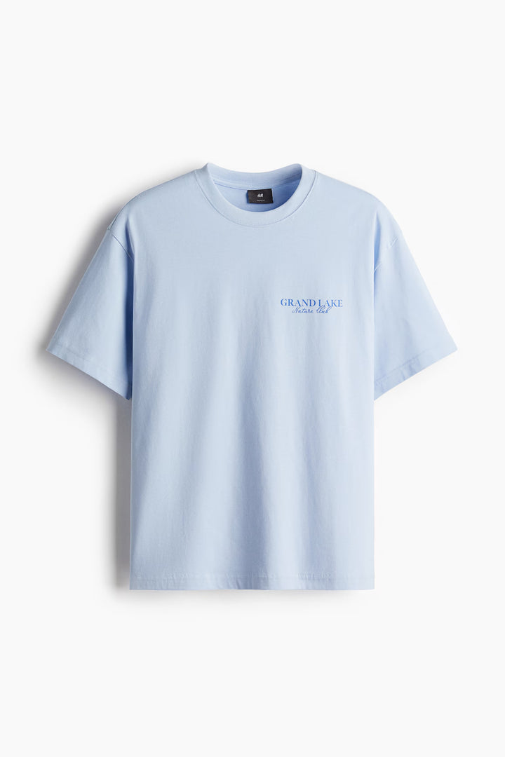 H&M Loose Fit Printed T-shirt