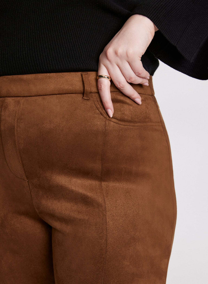 LAURA Chloe Vegan Suede Leggings - Regular