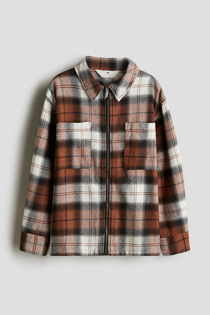 H&M Cotton Flannel Overshirt