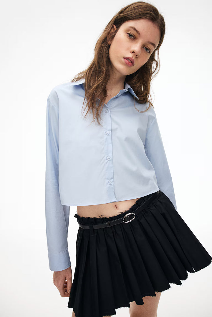 H&M Tie-Detail Crop Top
