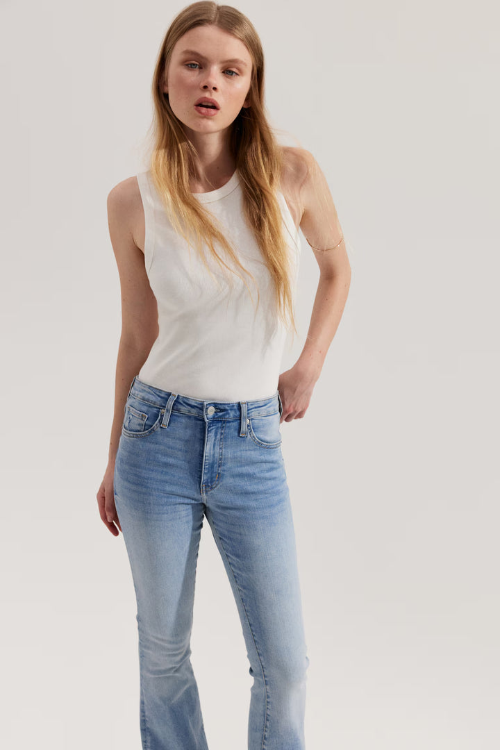H&M Flared Ultra High Jeans