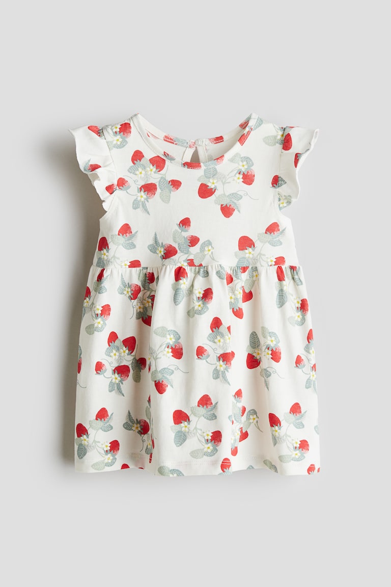 H&M Printed Cotton Dress
