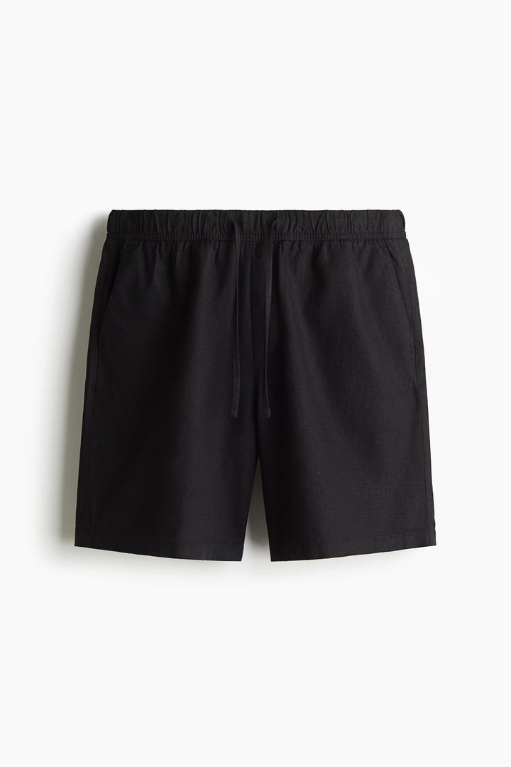 H&M Relaxed-Fit Linen-Blend Shorts