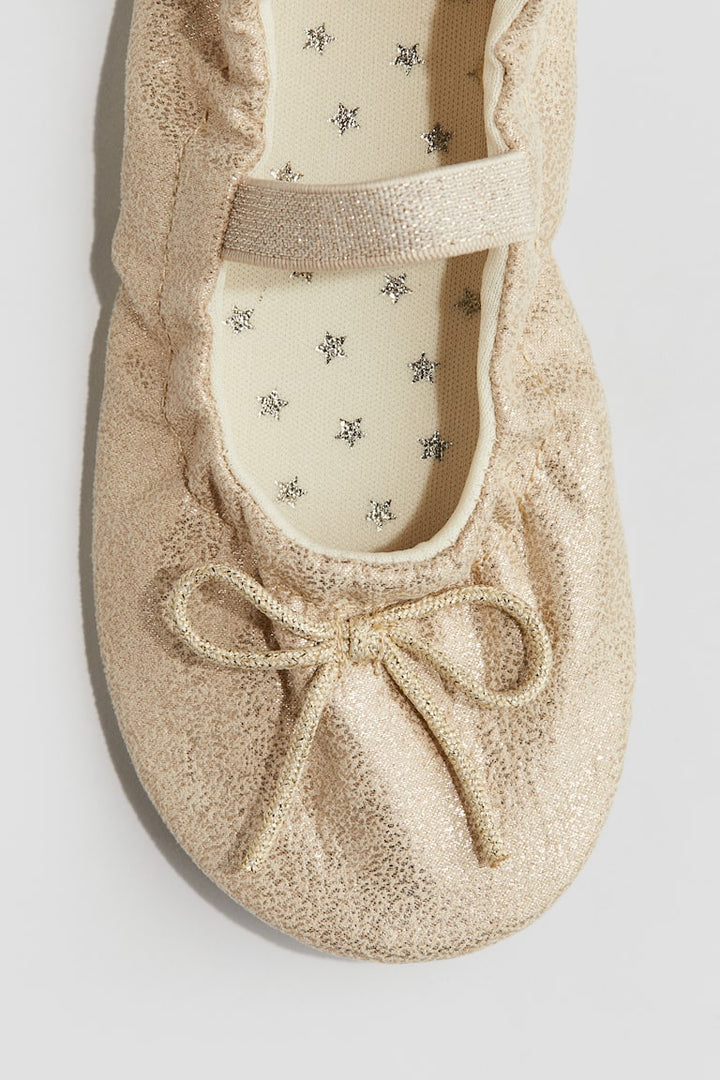 H&M Shimmery Ballet Flats