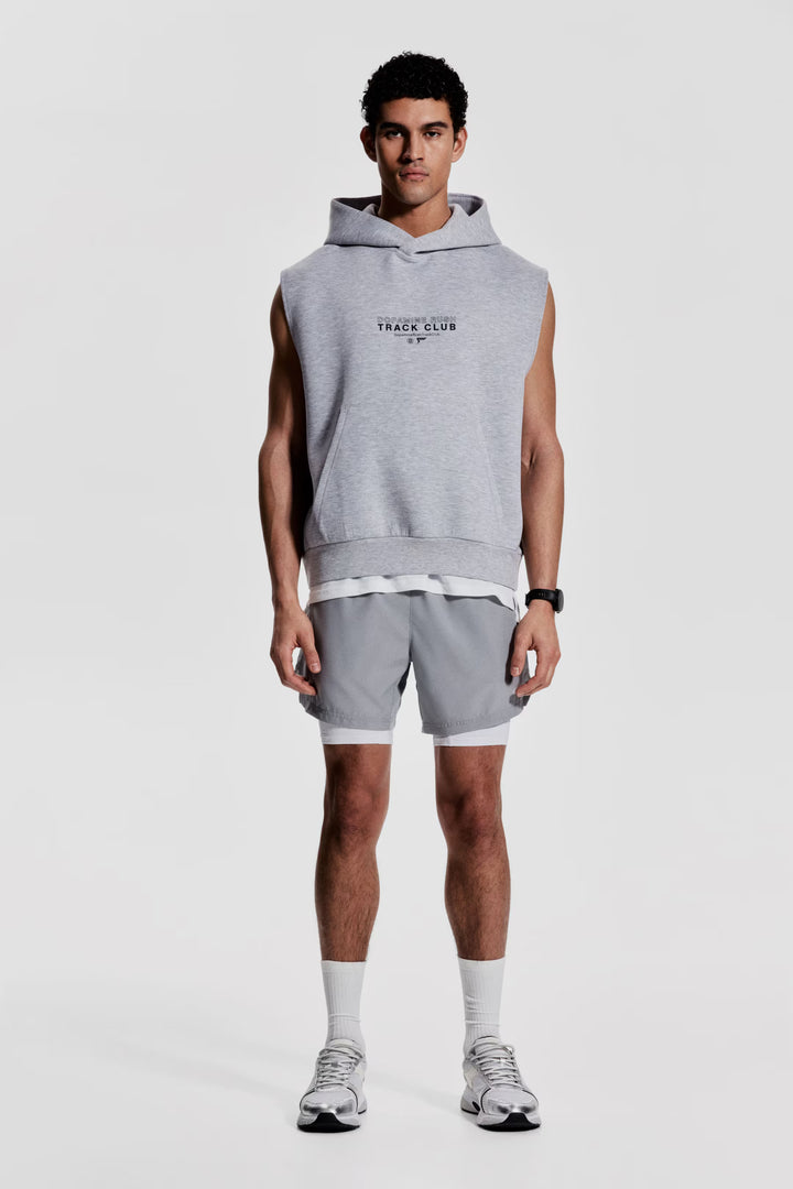 H&M Loose-Fit Sleeveless Sports Hoodie with DryMove™