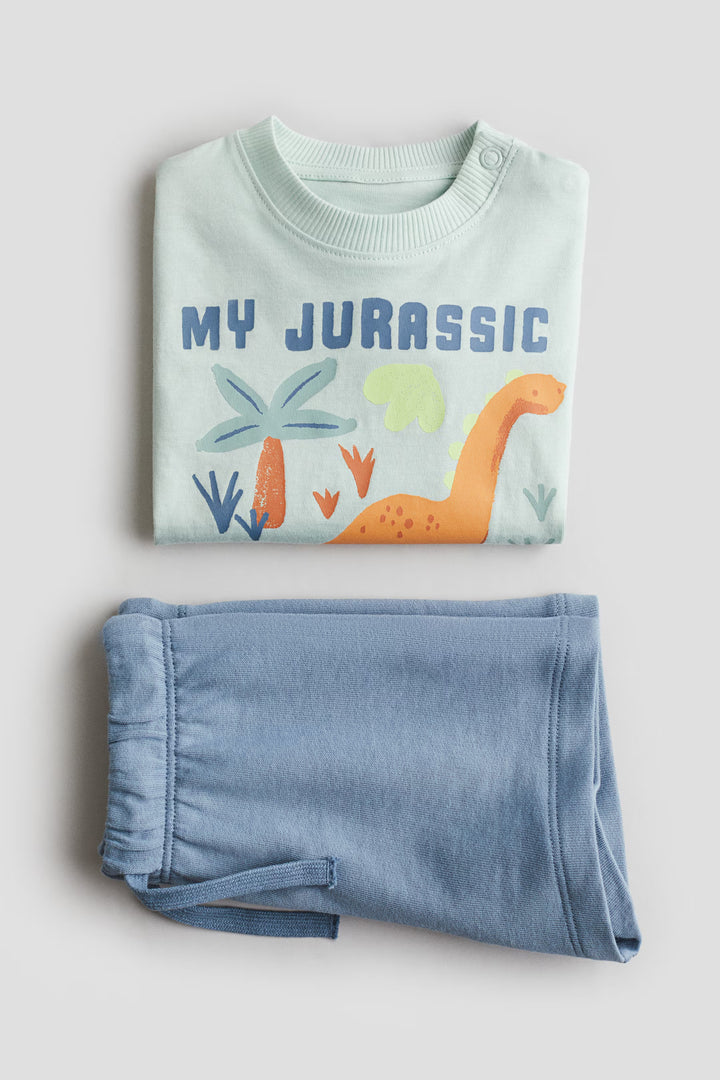 H&M 2-Piece T-Shirt and Shorts Set