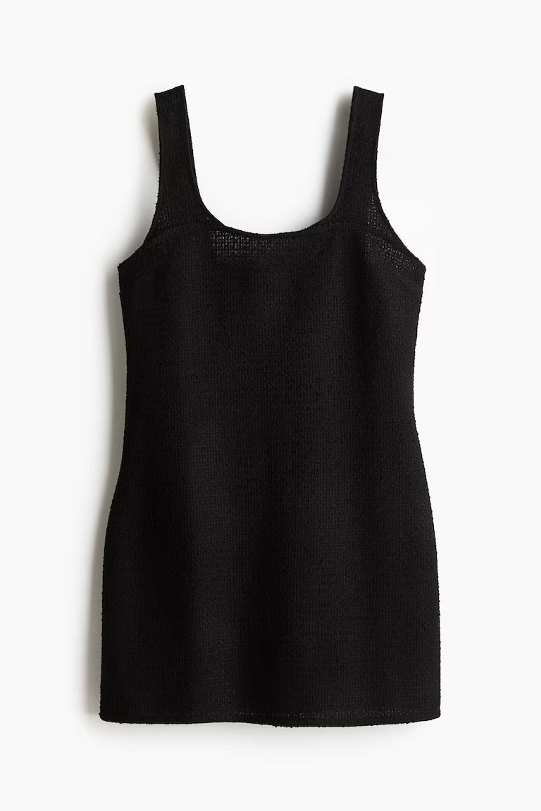 H&M Textured-Weave Dress