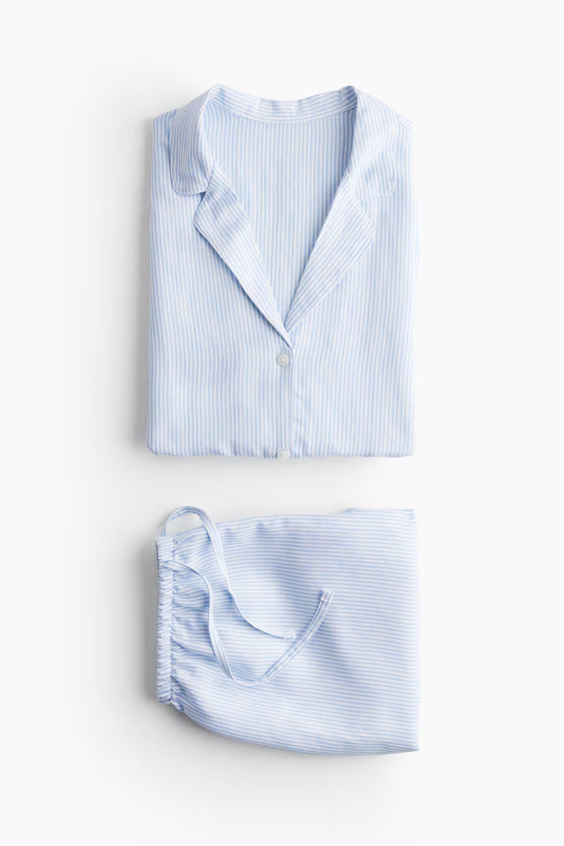 H&M Linen-Blend Pajamas