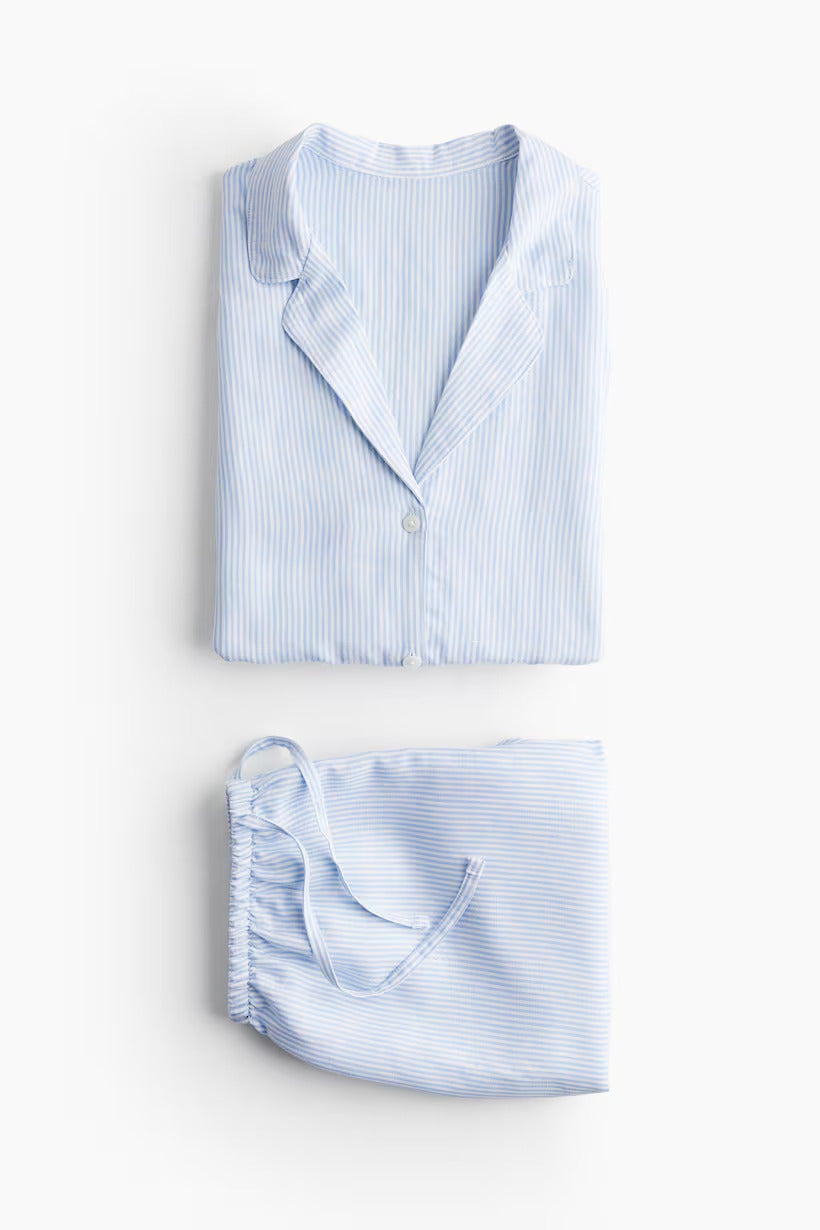 H&M Linen-Blend Pajamas