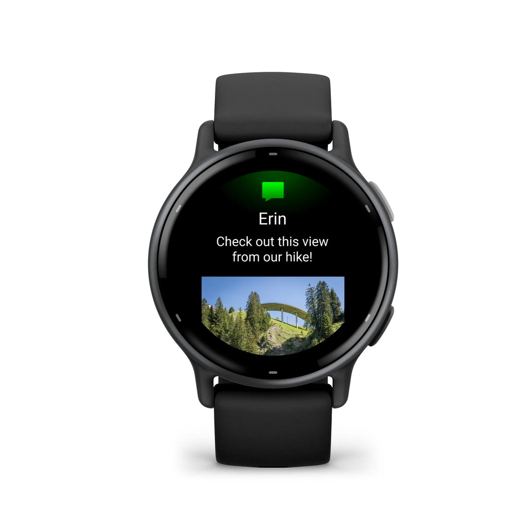 Garmin vivoactive® 5, Health and Fitness GPS Smartwatch, AMOLED Display, Up To 11 Days Of Battery, Slate