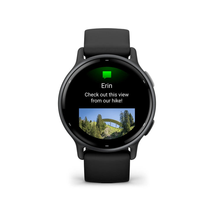 Garmin vivoactive® 5, Health and Fitness GPS Smartwatch, AMOLED Display, Up To 11 Days Of Battery, Slate