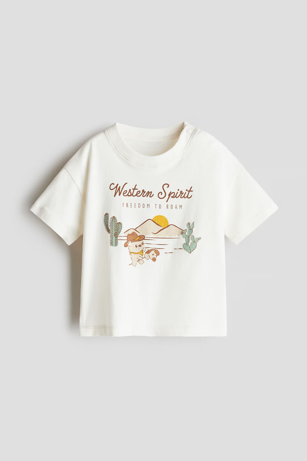 H&M Printed Cotton T-Shirt