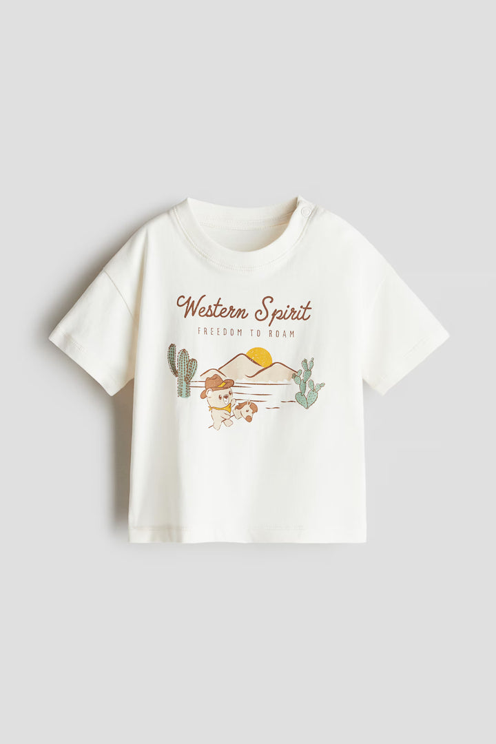 H&M Printed Cotton T-Shirt