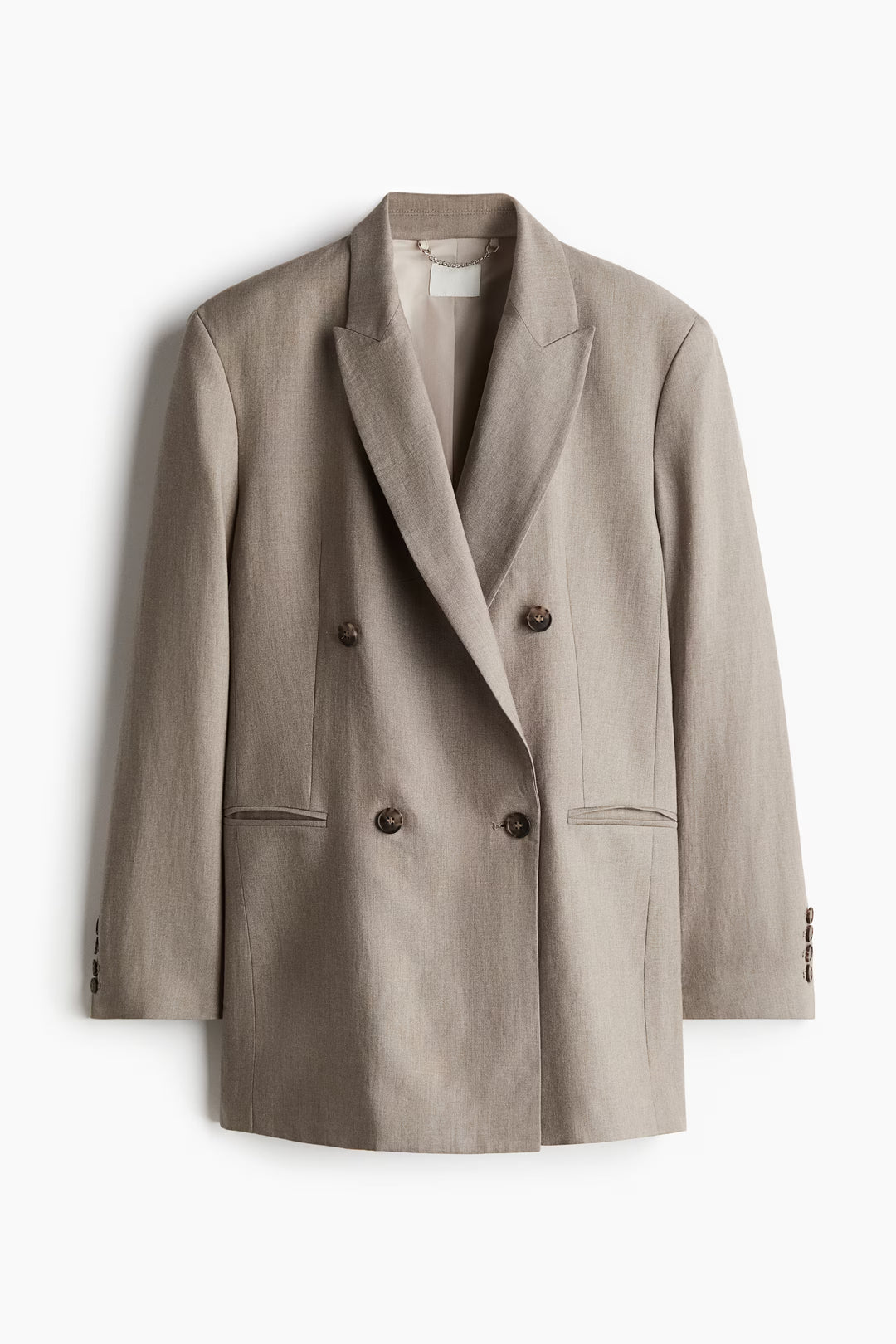 H&M Linen-Blend Blazer