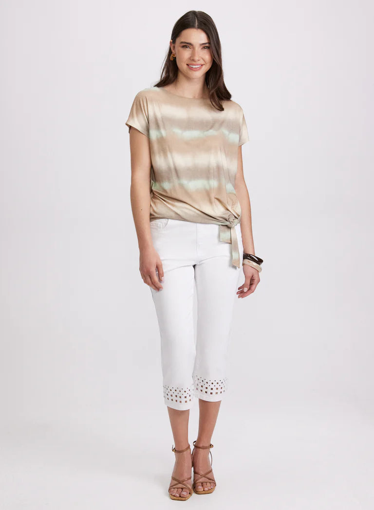 LAURA Tie-Dye Print T-Shirt