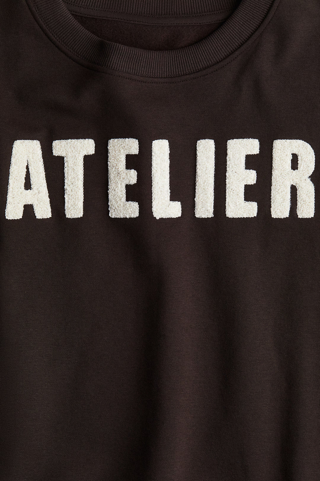 H&M Sweatshirt with Text Motif