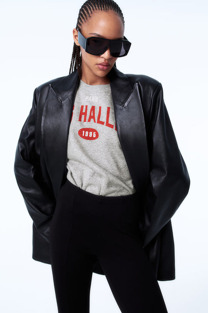H&M Oversized Motif-Front Sweatshirt