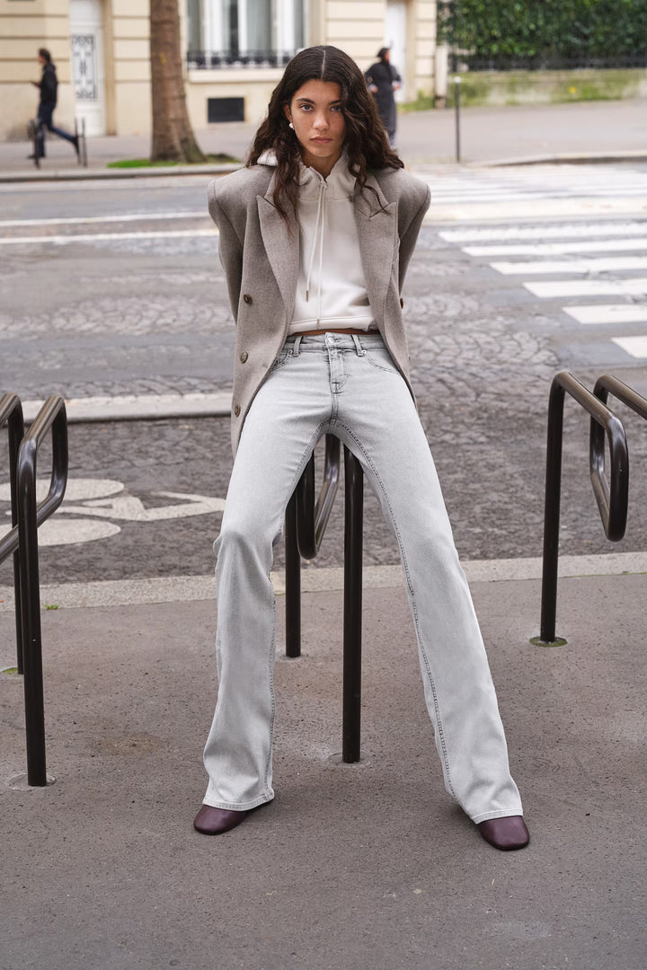 H&M Low Rise Flared Leg Jeans