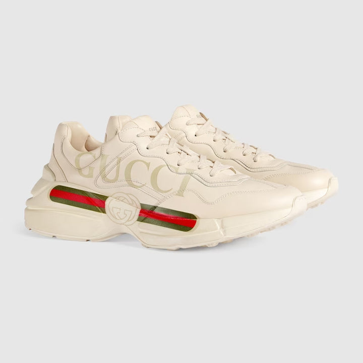 GUCCI Men's Rhyton sneaker with Gucci logo