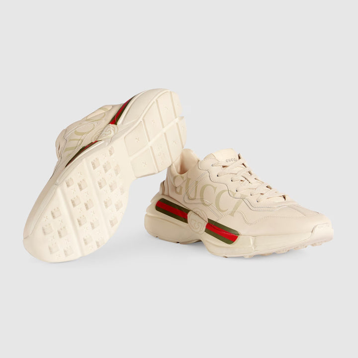 GUCCI Men's Rhyton sneaker with Gucci logo
