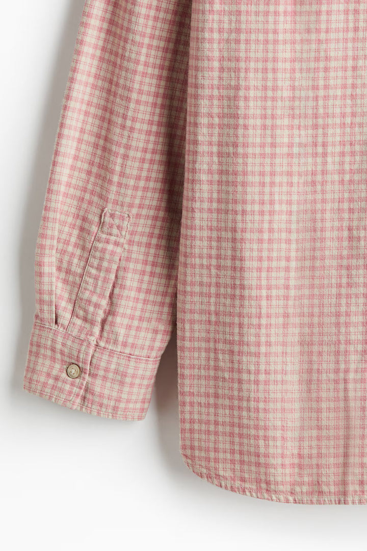 H&M Loose-Fit Flannel Shirt