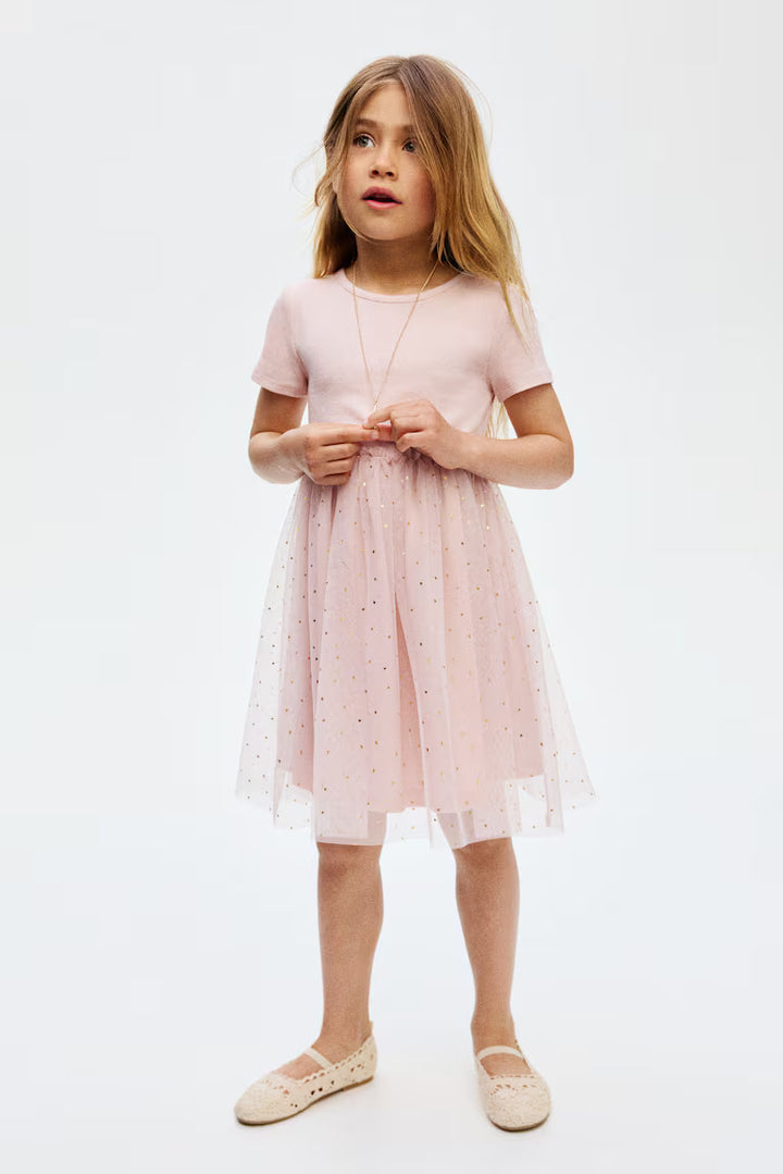 H&M Dress with Flared Skirt