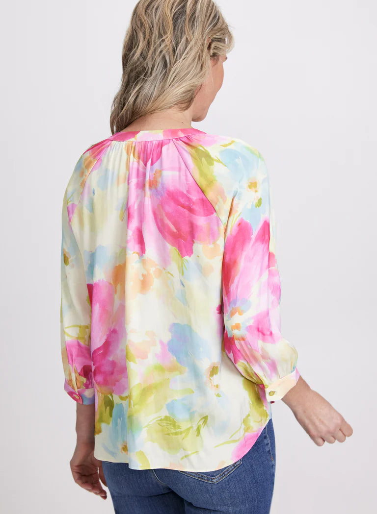 LAURA Floral Print Blouse