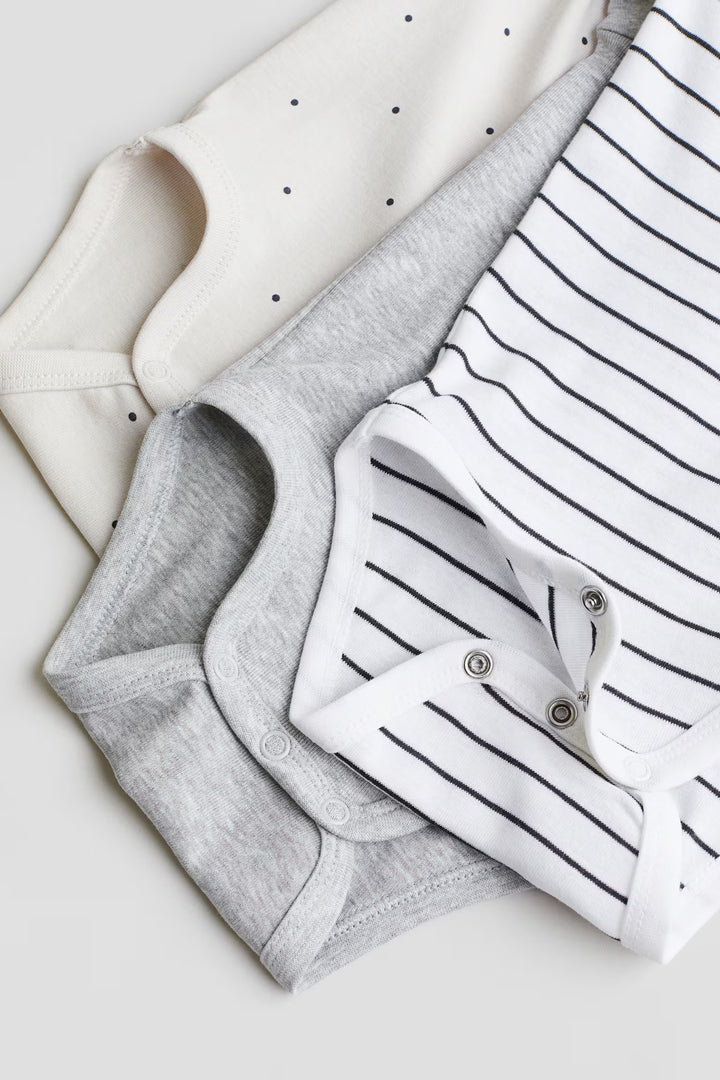 H&M 3-pack Cotton Bodysuits