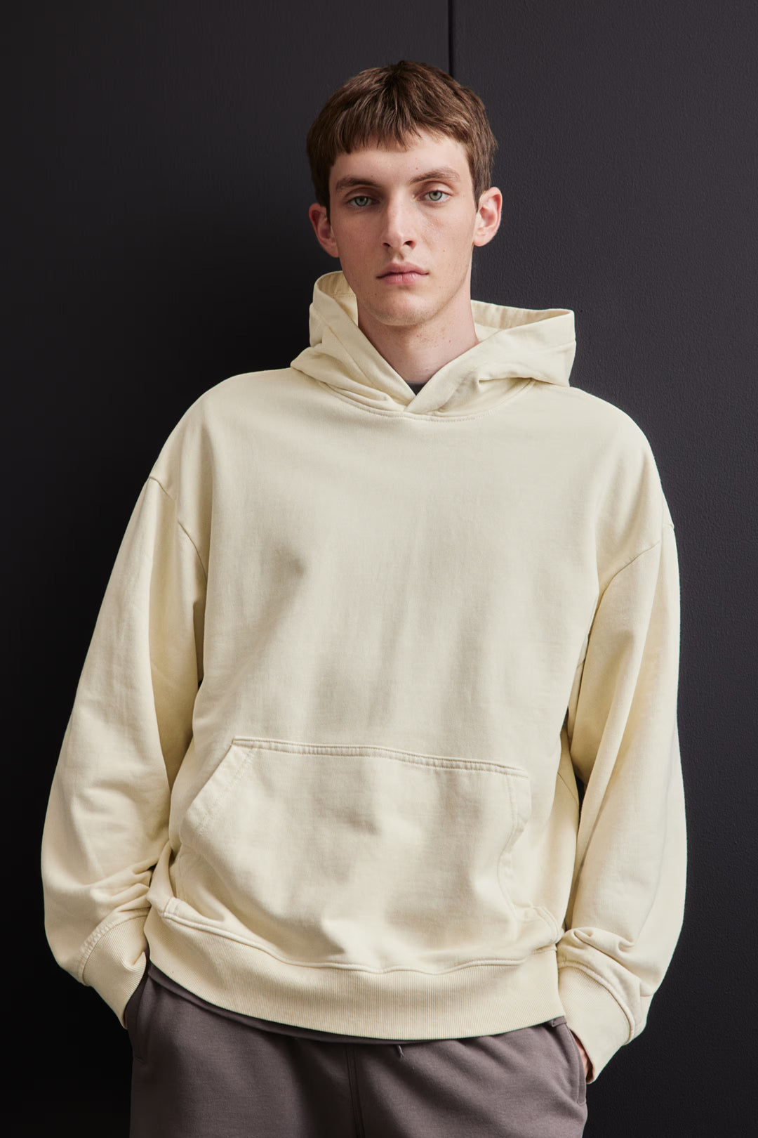 H&M Loose Fit Washed Hoodie
