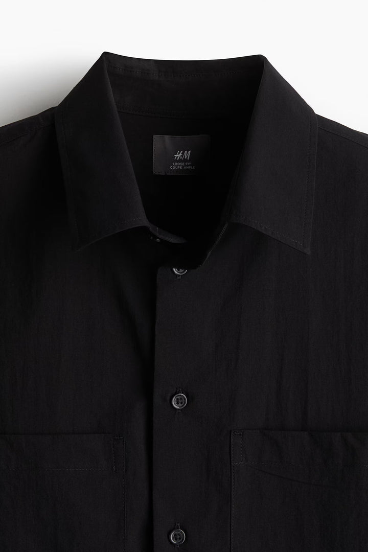 H&M Regular-Fit Short-Sleeved Shirt