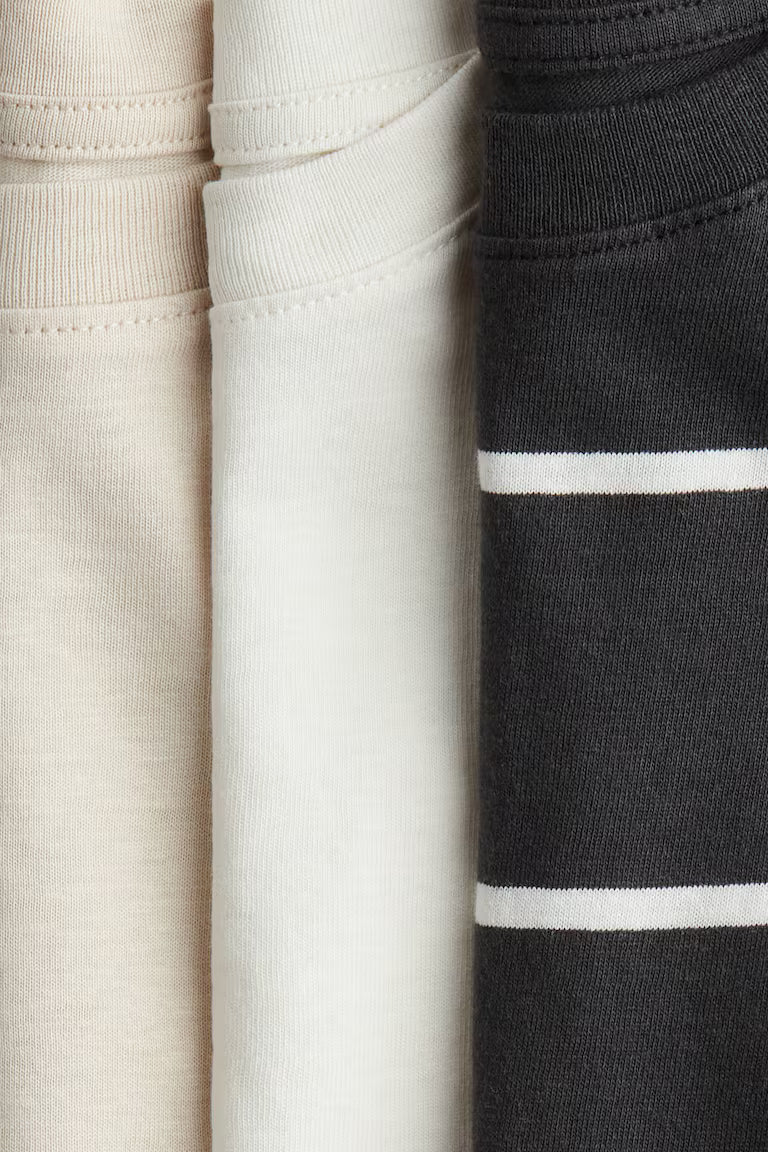 H&M 3-Pack Cotton Jersey Tank Tops
