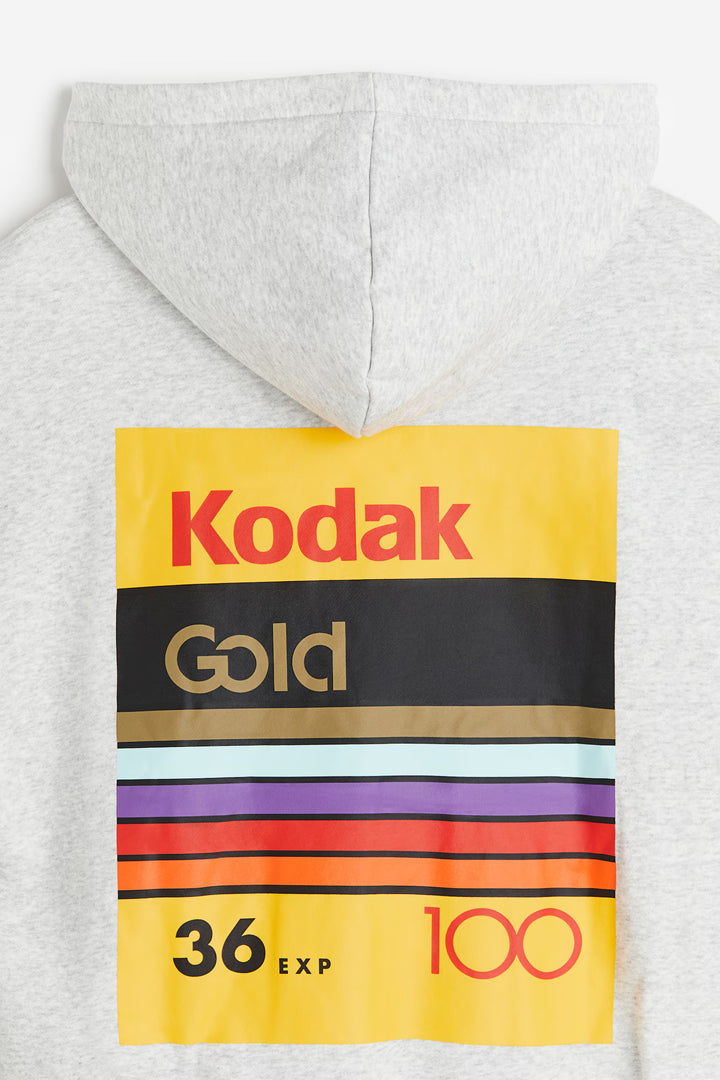 H&M Oversized Fit Printed Hoodie