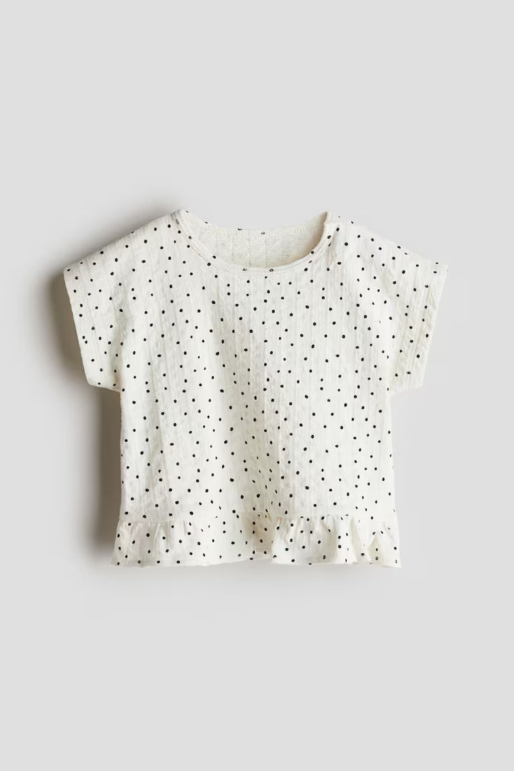 H&M Ruffle-Trimmed Top