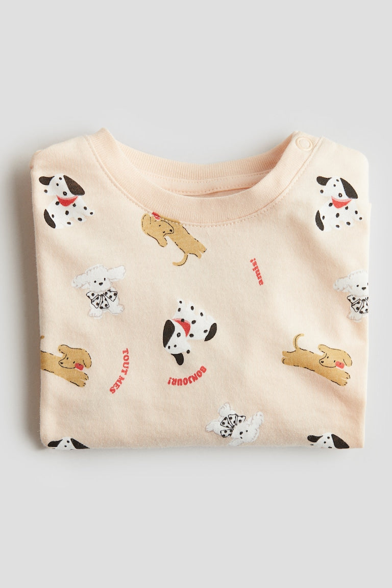 H&M Printed Cotton T-Shirt