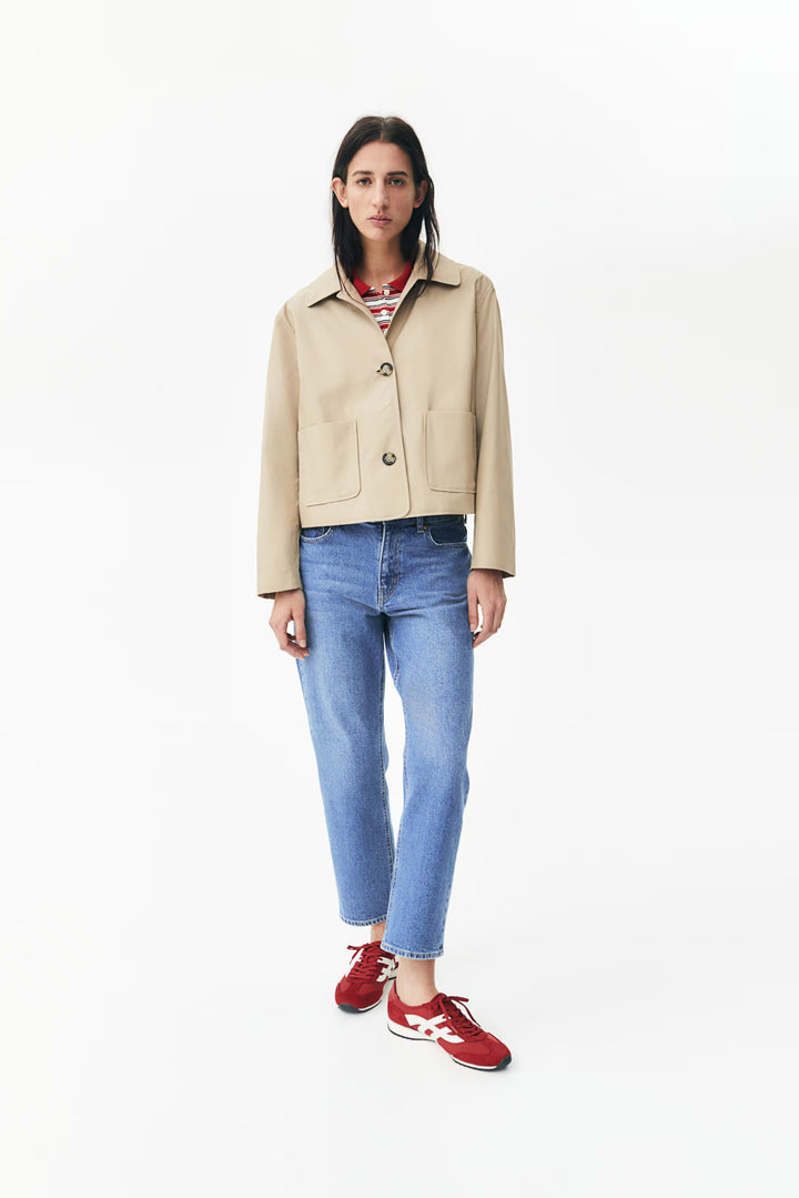 H&M Twill Jacket with Collar