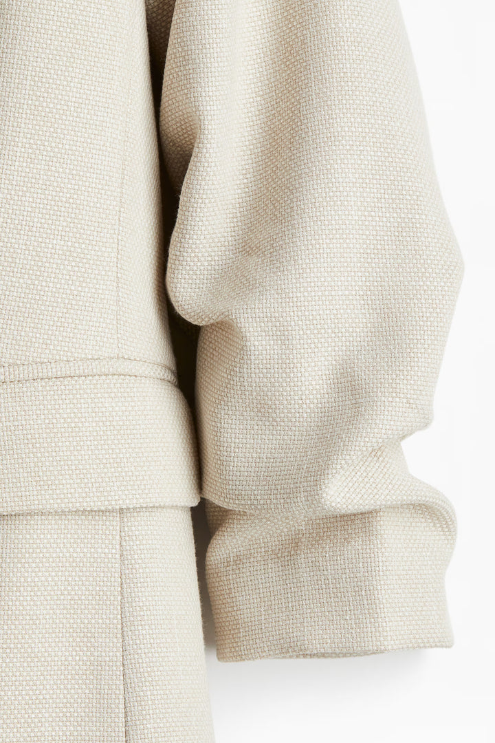H&M Gathered-sleeve Jacket