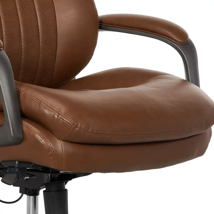 LazBoy Nova Executive Office Chair, Cognac