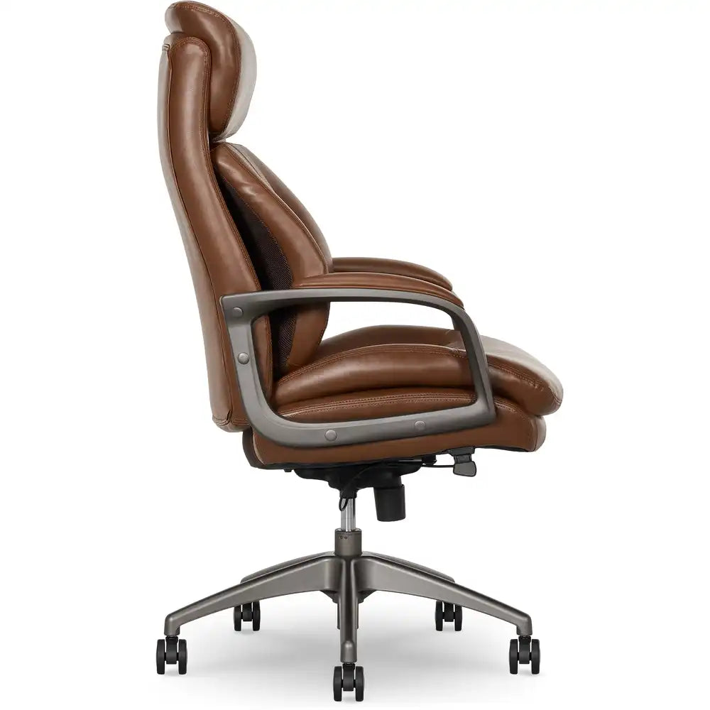 LazBoy Nova Executive Office Chair, Cognac