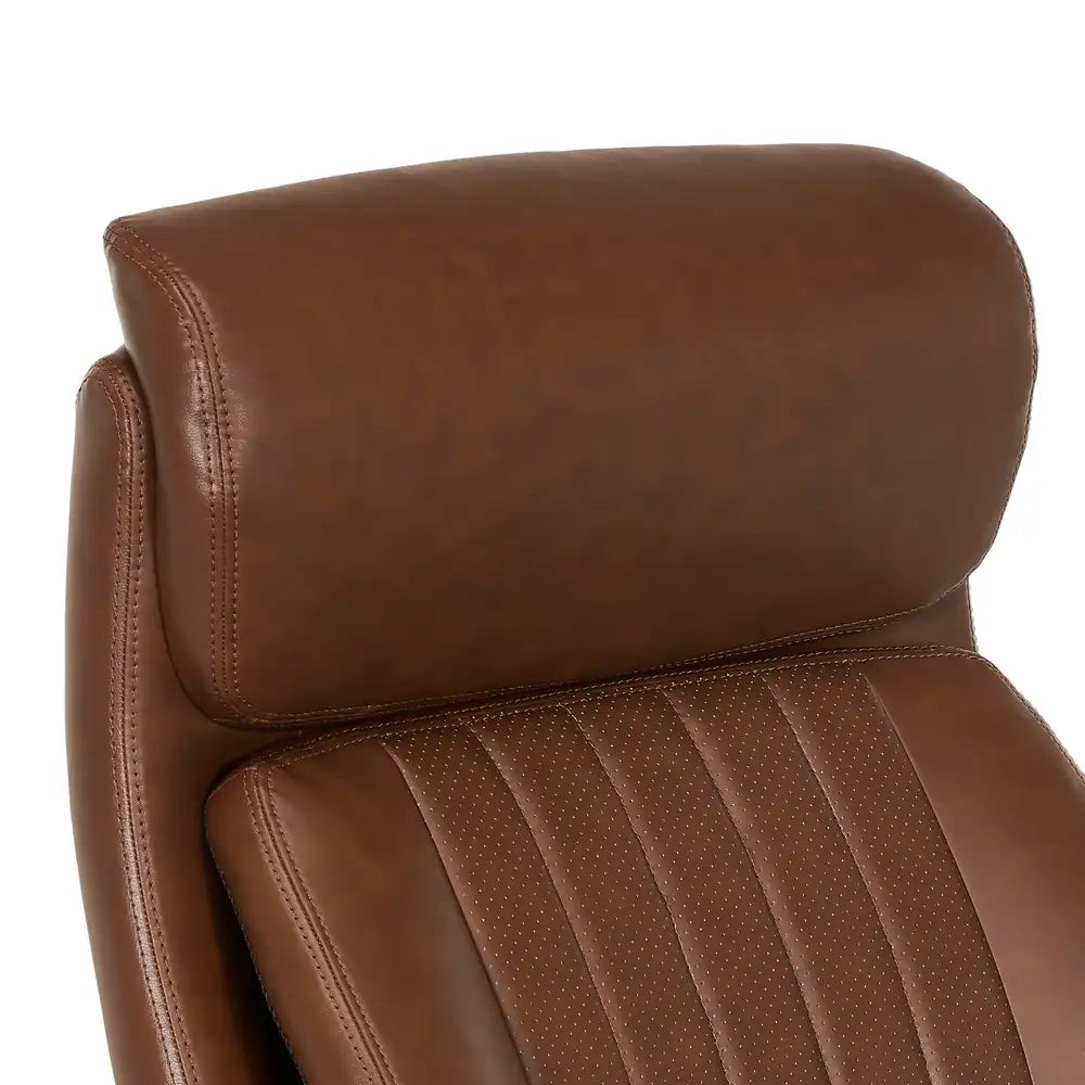 LazBoy Nova Executive Office Chair, Cognac