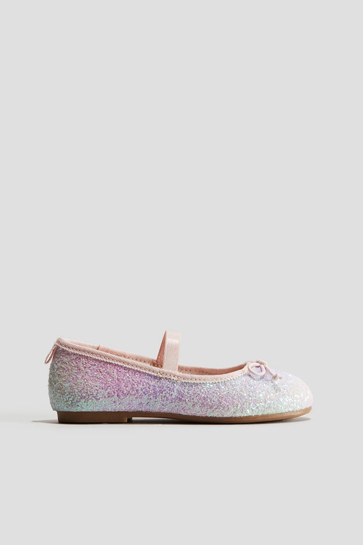 H&M Appliquéd Ballet Flats