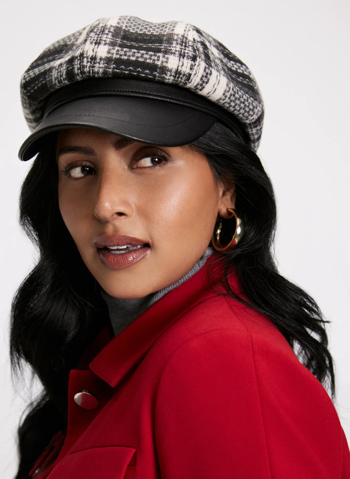 Laura Tartan Visor Cap