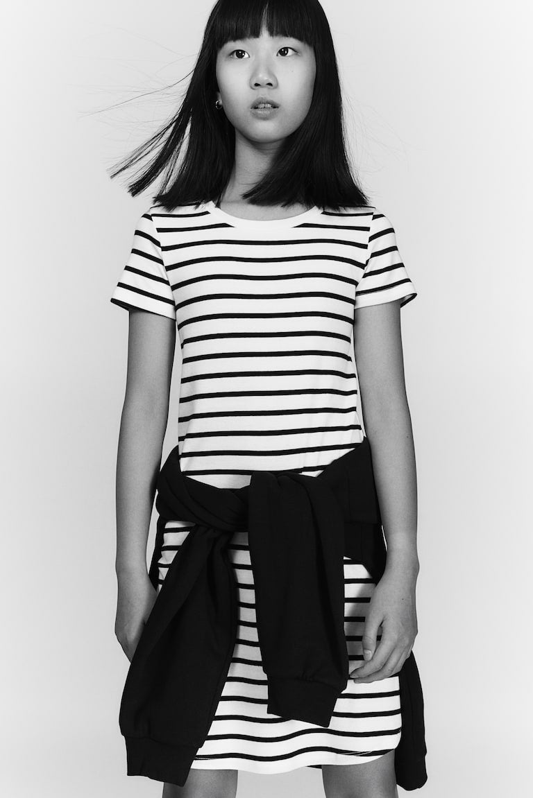 H&M Short-sleeved Jersey Dress